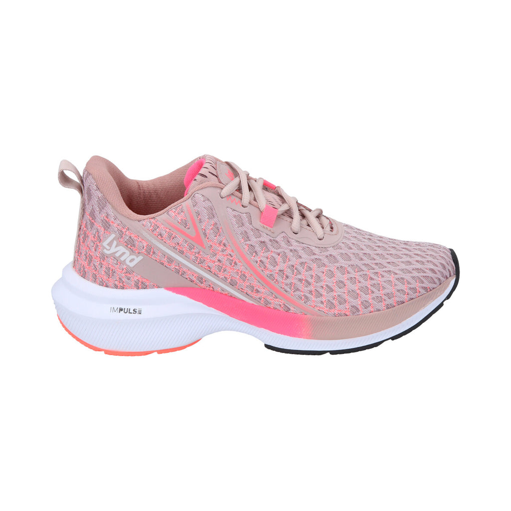 Zapatilla Mujer Grid Rosa Lynd