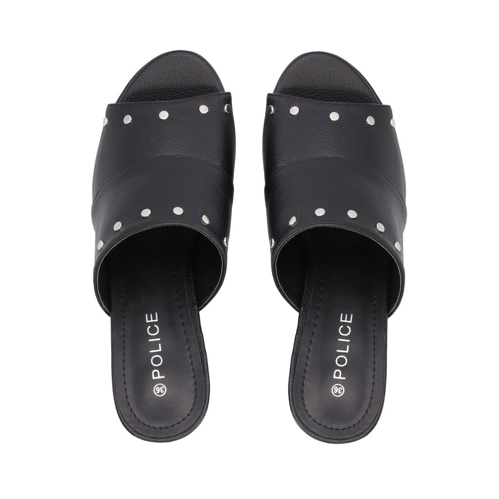 Sandalia Mujer Negro Sasha  Police