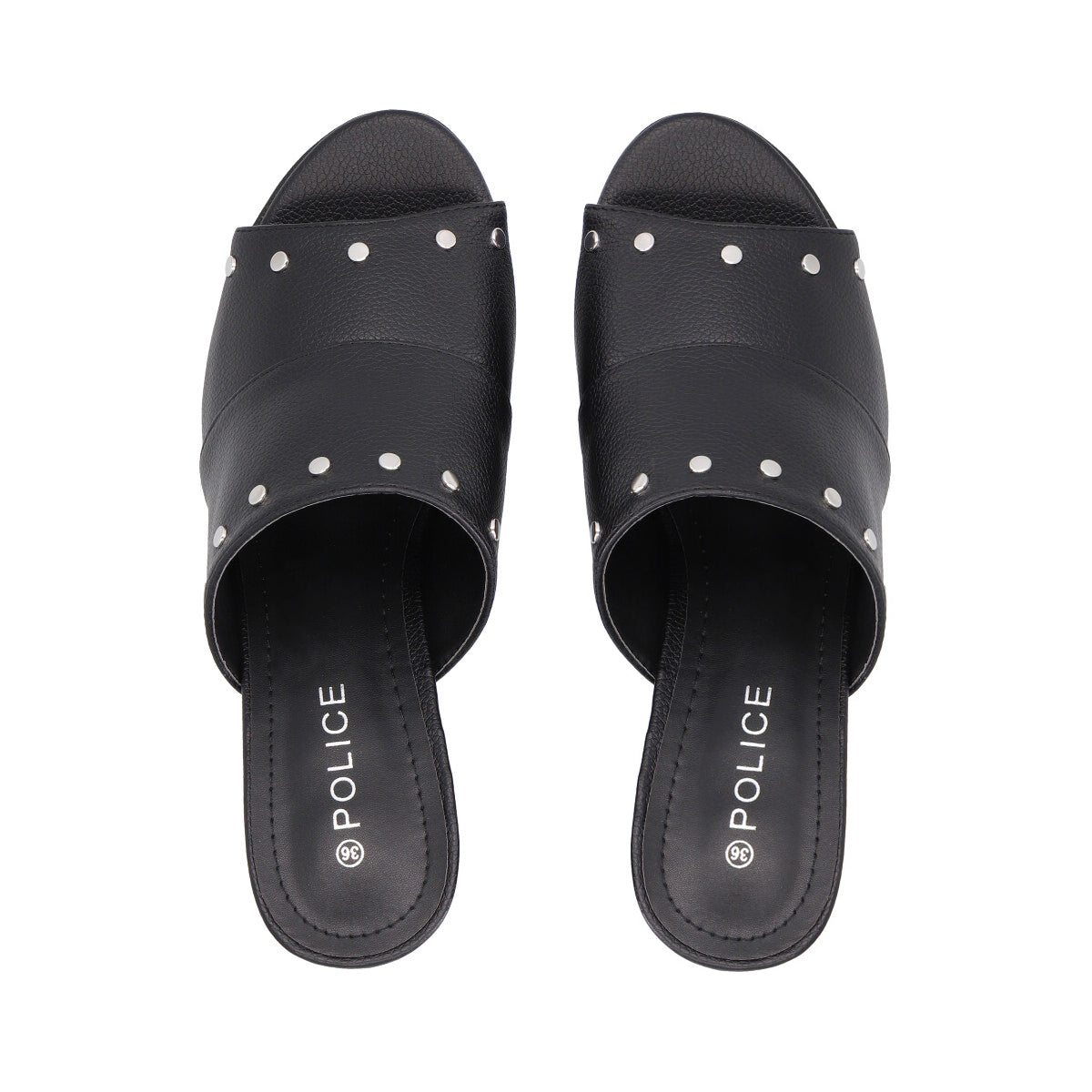 Sandalia Mujer Negro Sasha  Police