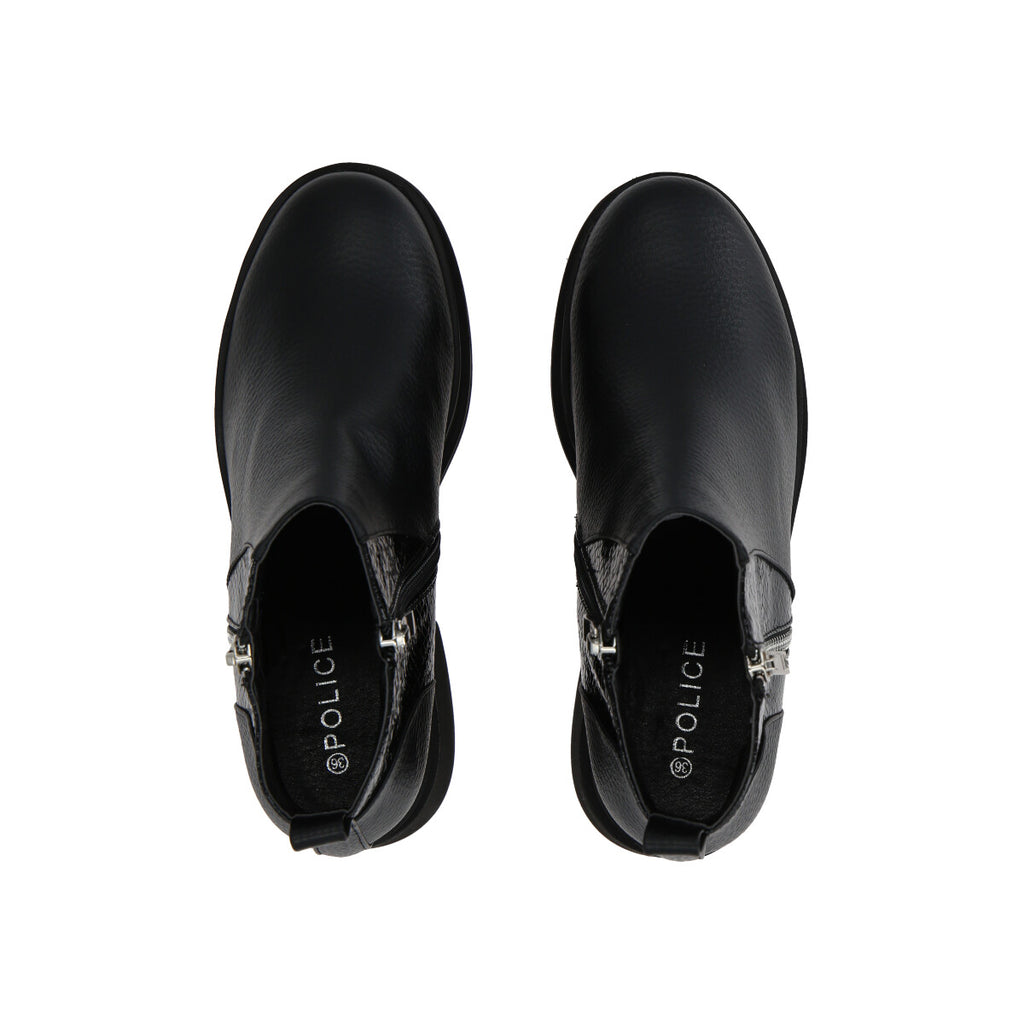 Botin Mujer Negro Yoice  Police