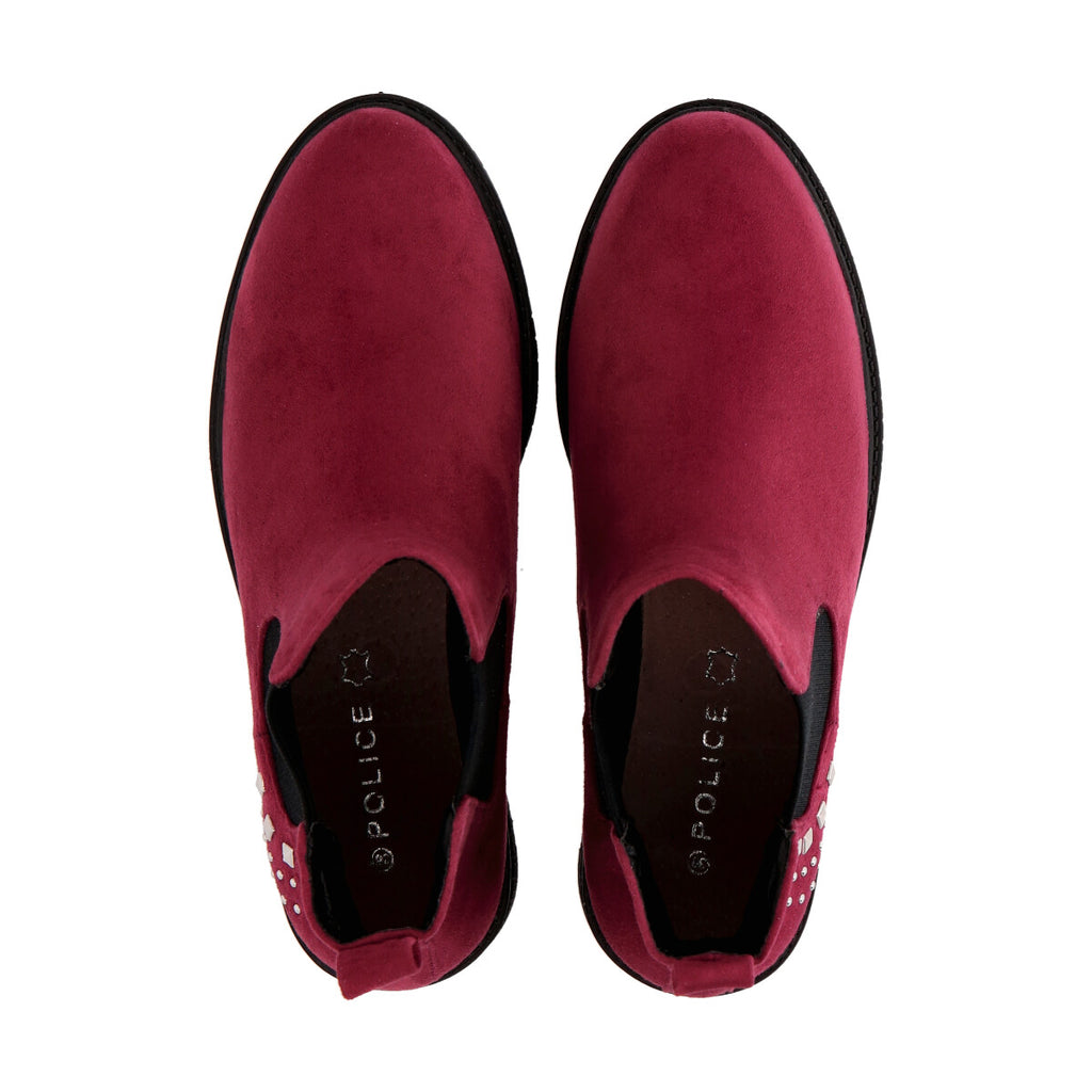 Botin Mujer Rojo Olive Police