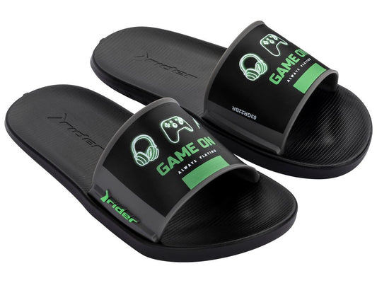 Sandalia Niño Verde/Negro Speed Slide Rider