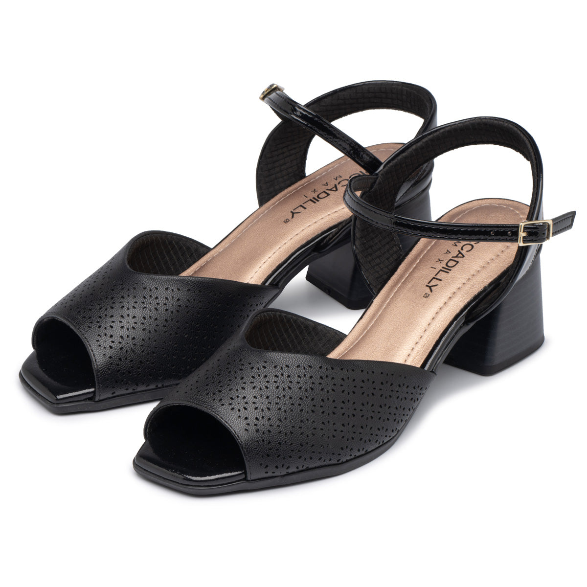 Sandalia Mujer Negro Adriana Piccadilly