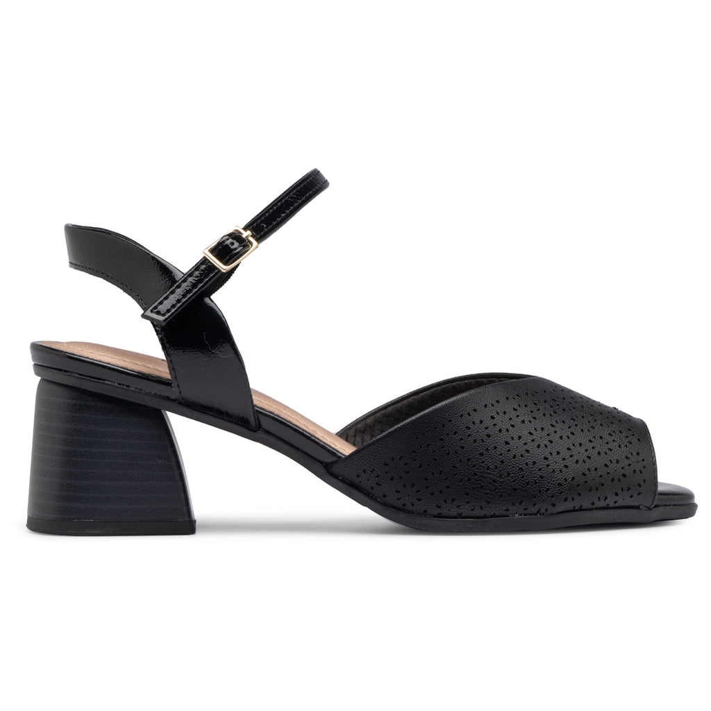 Sandalia Mujer Negro Adriana Piccadilly