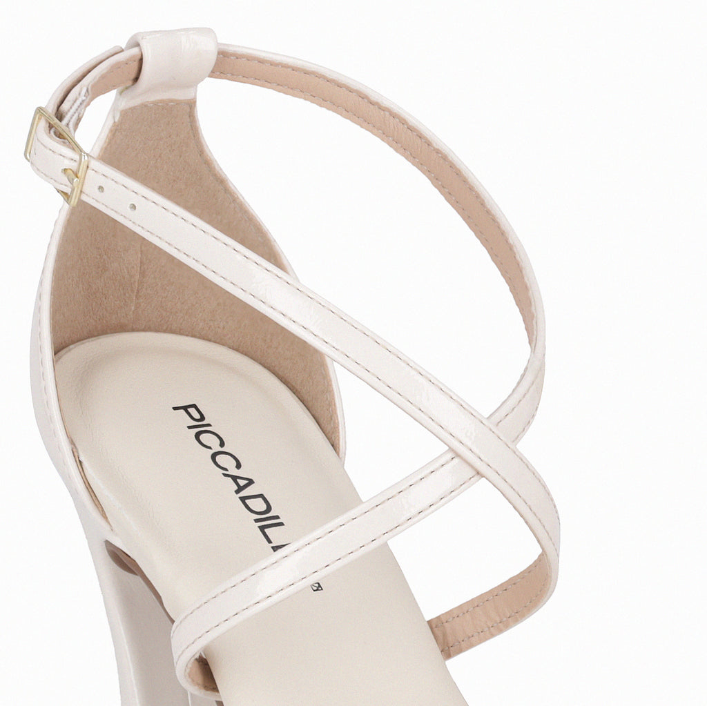 Sandalia Mujer Crema Rafa Piccadilly