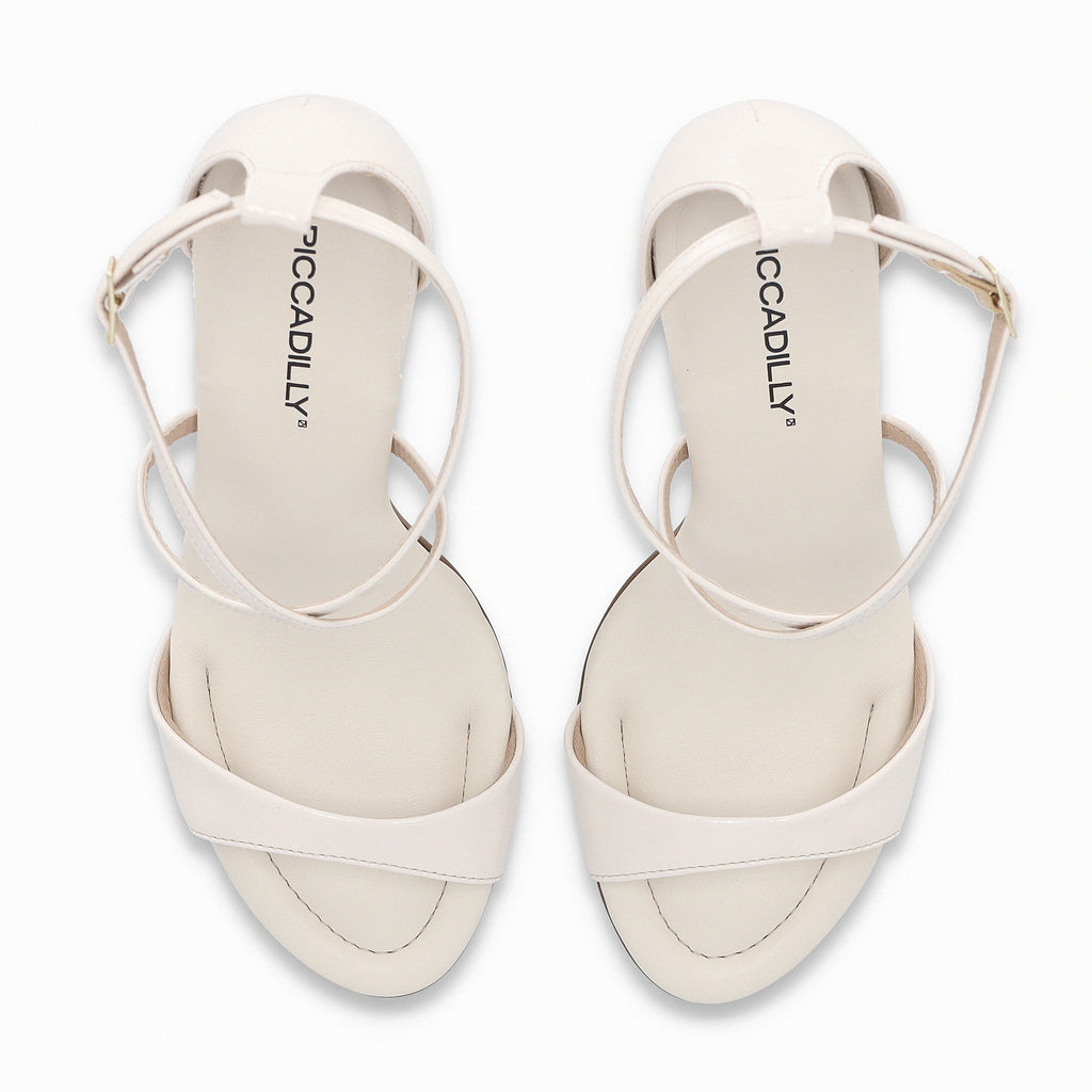 Sandalia Mujer Crema Rafa Piccadilly