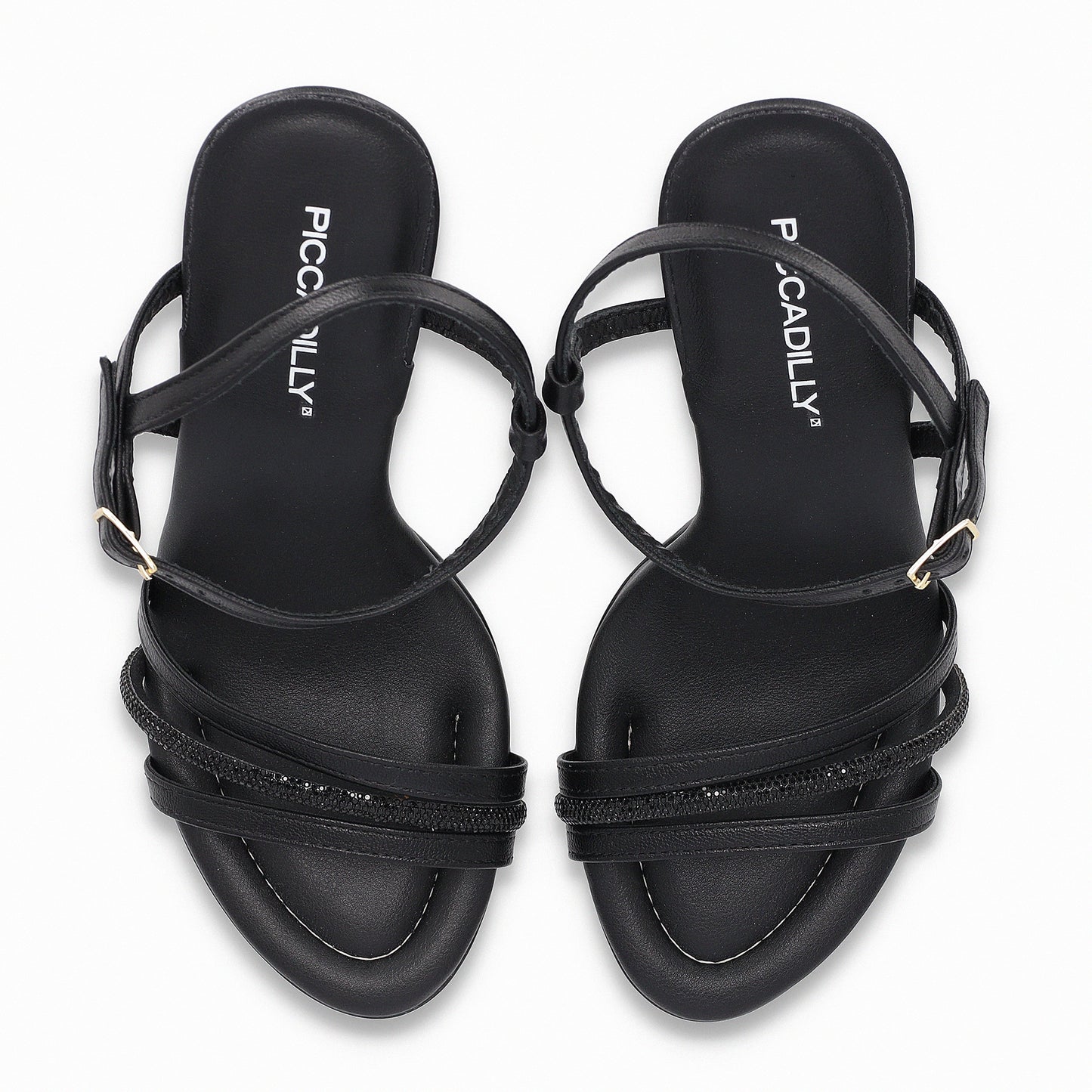 Sandalia  Mujer Negro/Strass 42 Rafa Piccadilly