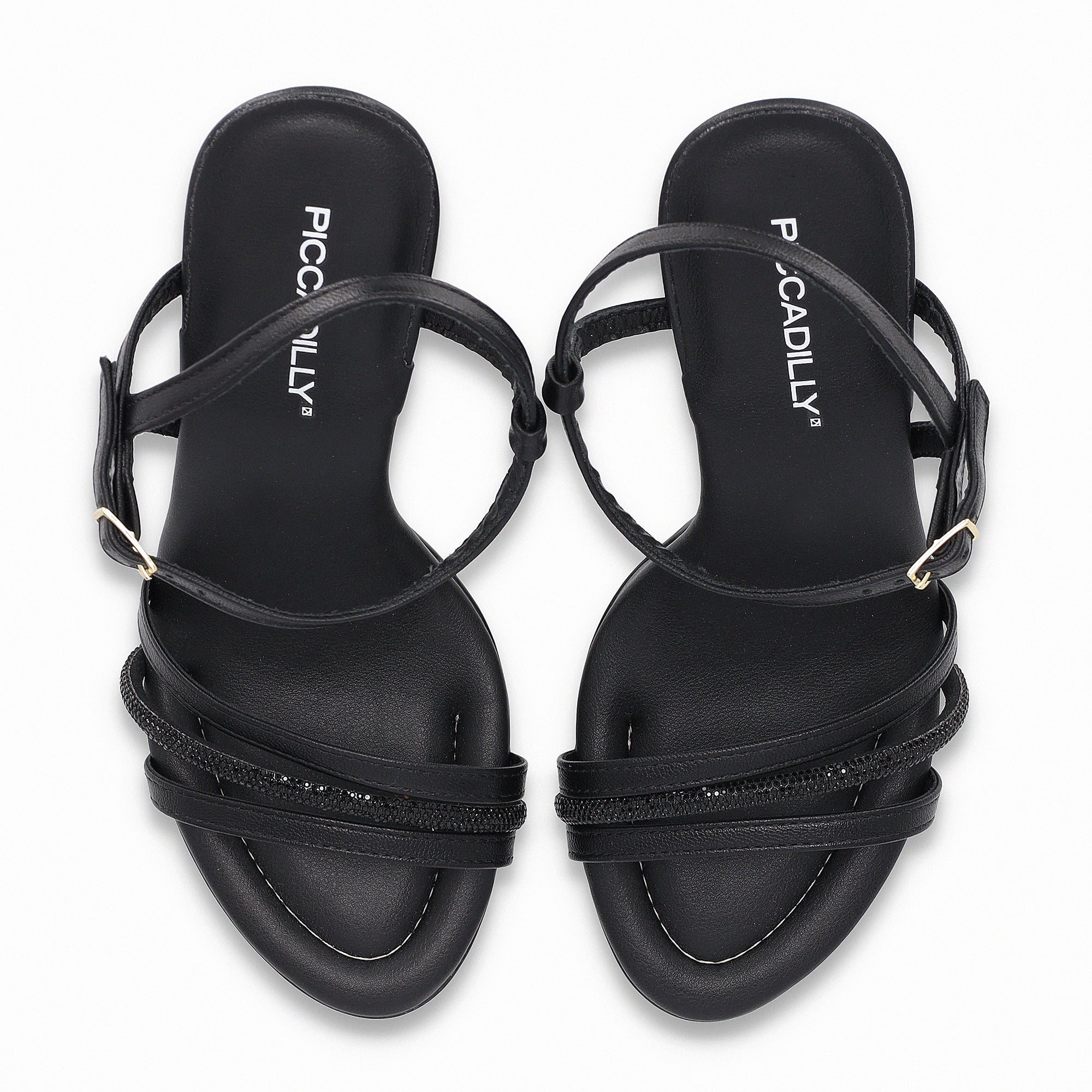 Sandalia  Mujer Negro/Strass 42 Rafa Piccadilly