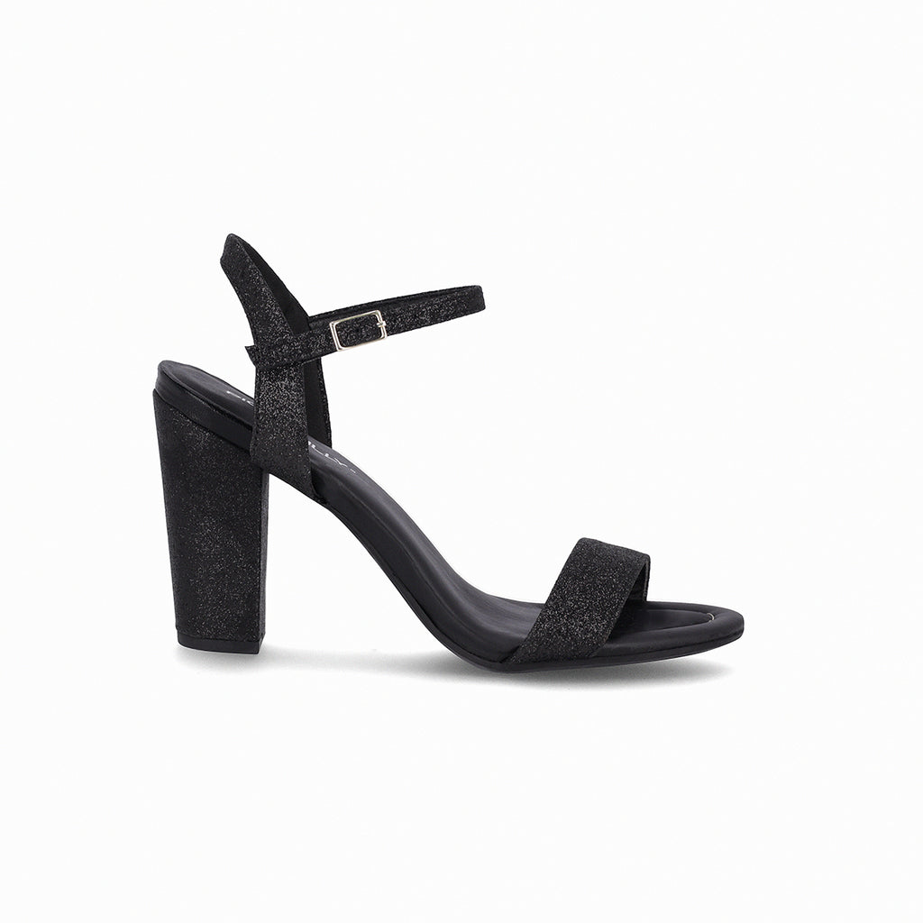 Sandalia Mujer Negro/Glitter Rafa Piccadilly