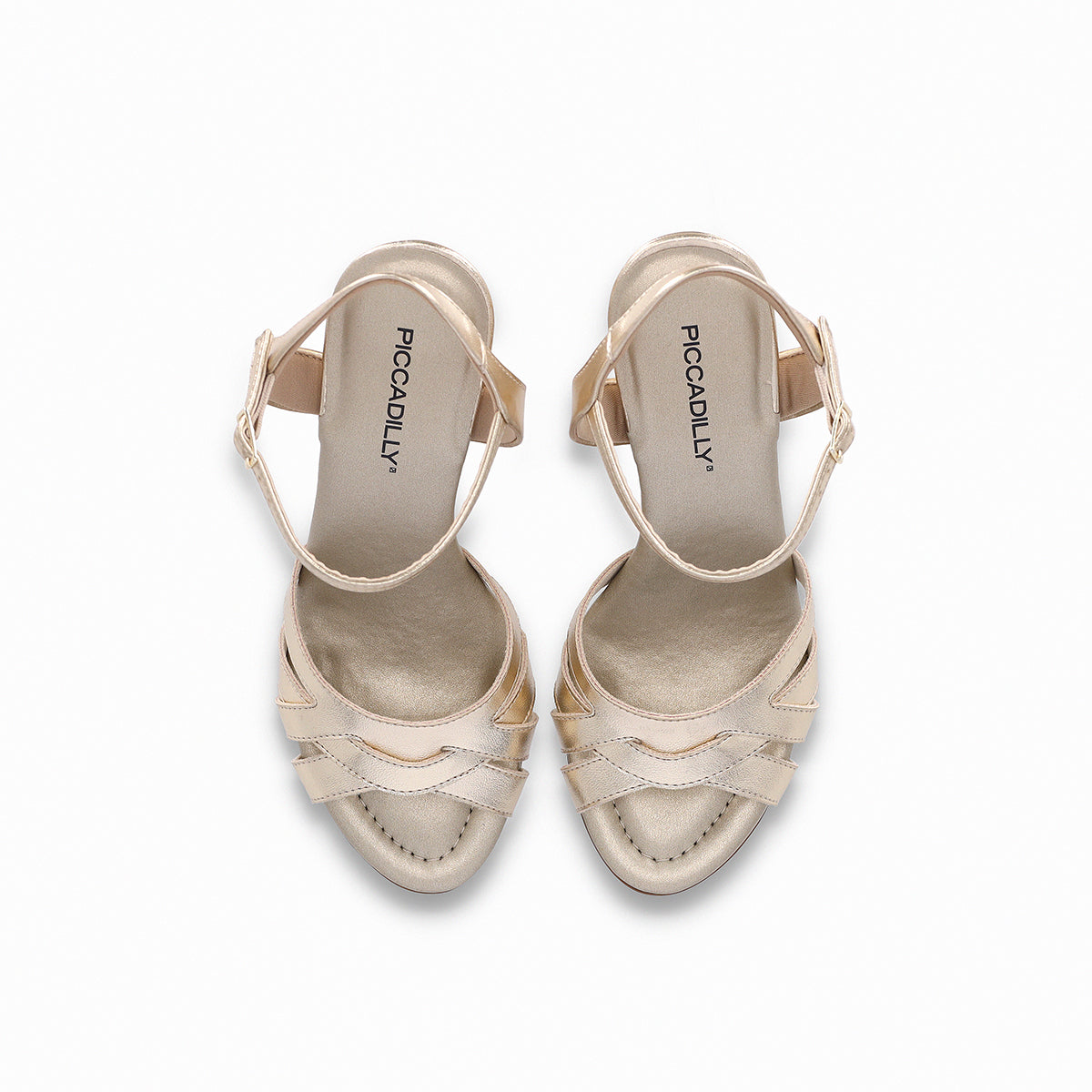 Sandalia Mujer Dorado Rafa Piccadily