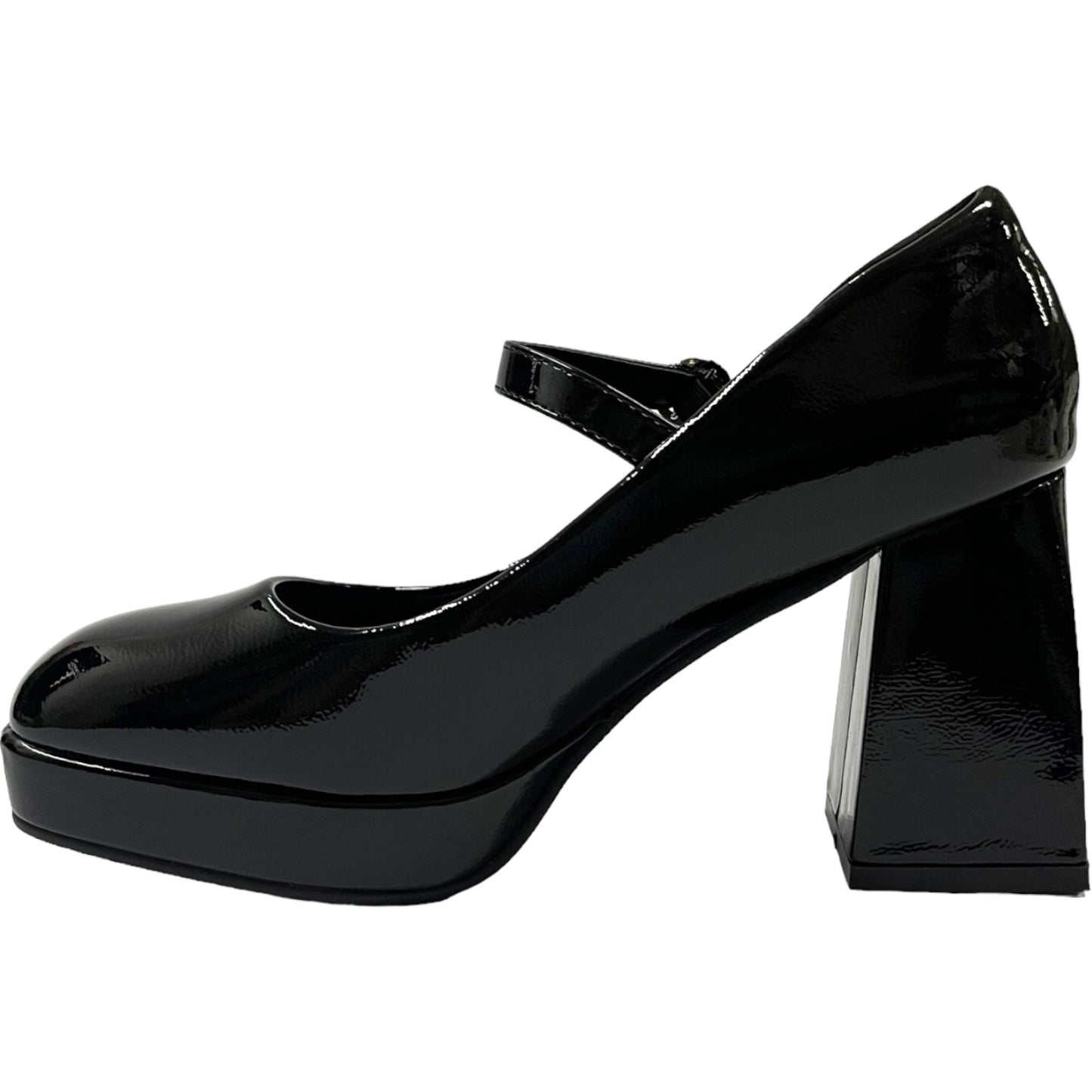 Zapato Mujer Negro  Taco Medio Gaga Detogni