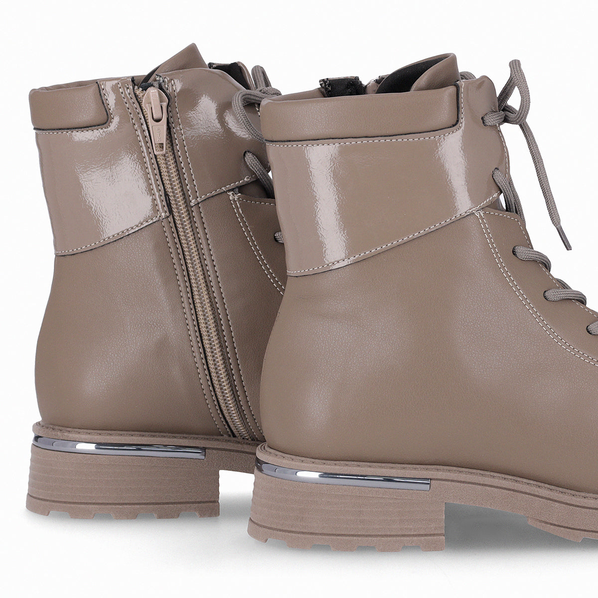 Botin Mujer Taupe Gisa/Cordones Piccadilly