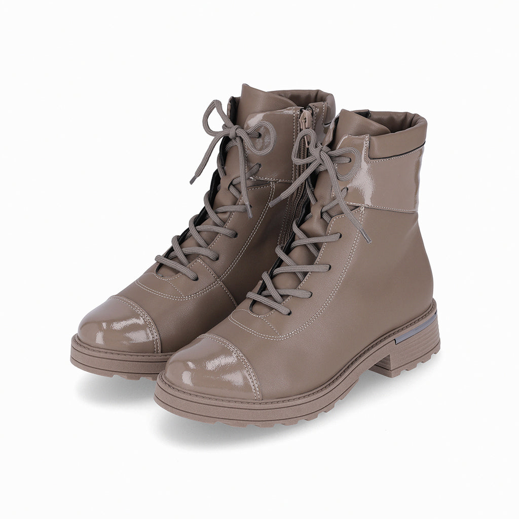 Botin Mujer Taupe Gisa/Cordones Piccadilly