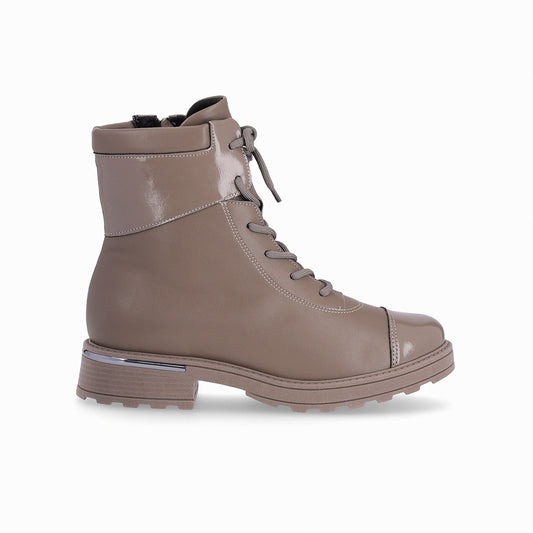 Botin Mujer Taupe Gisa/Cordones Piccadilly