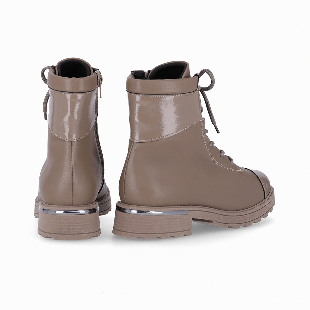 Botin Mujer Taupe Gisa/Cordones Piccadilly