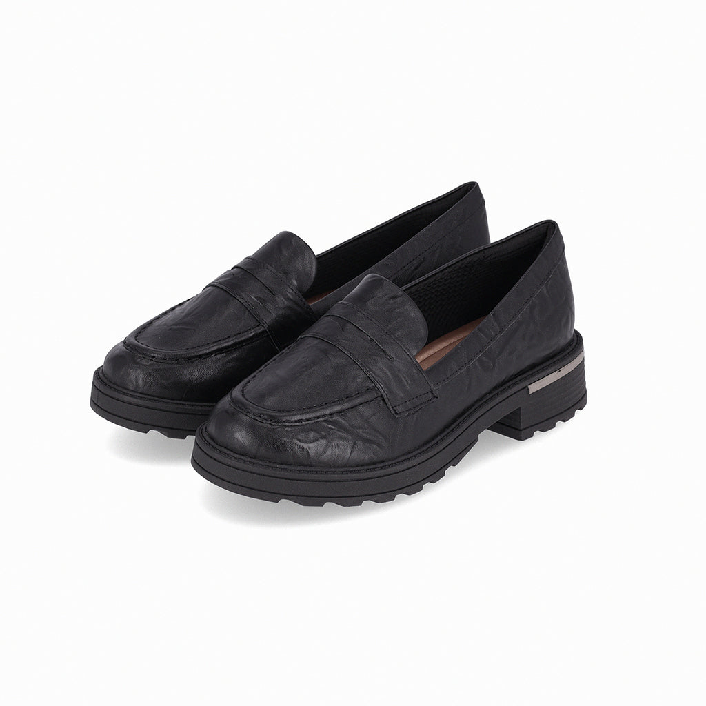 Mocasin Mujer Negro Gisa Piccadilly