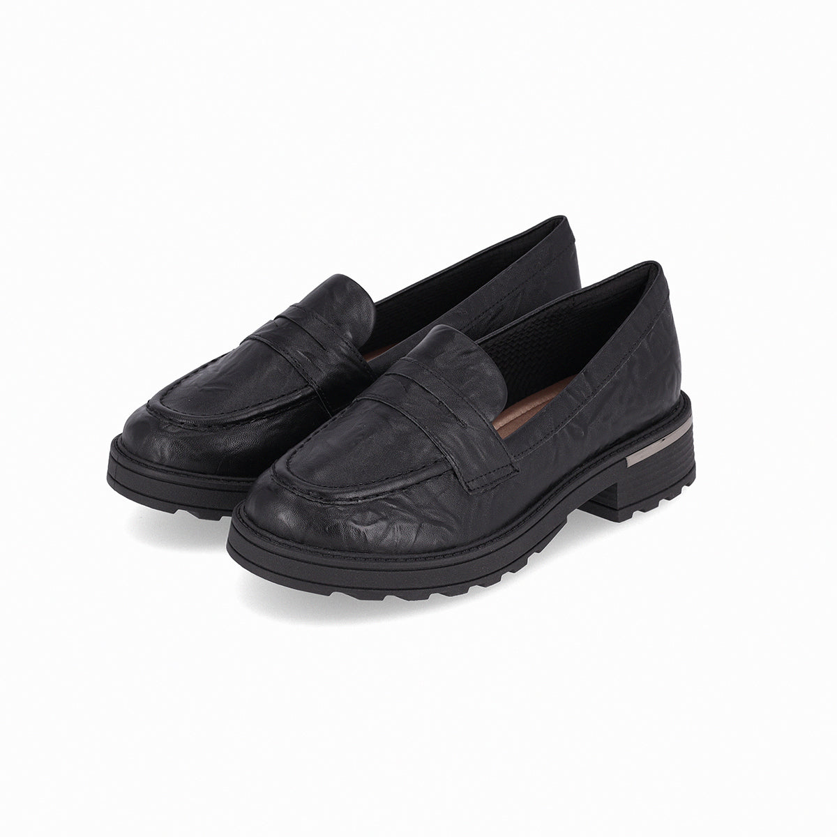 Mocasin Mujer Negro Gisa Piccadilly