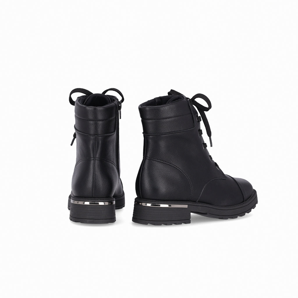 Botin Mujer Negro Gisa/Cordones Piccadilly
