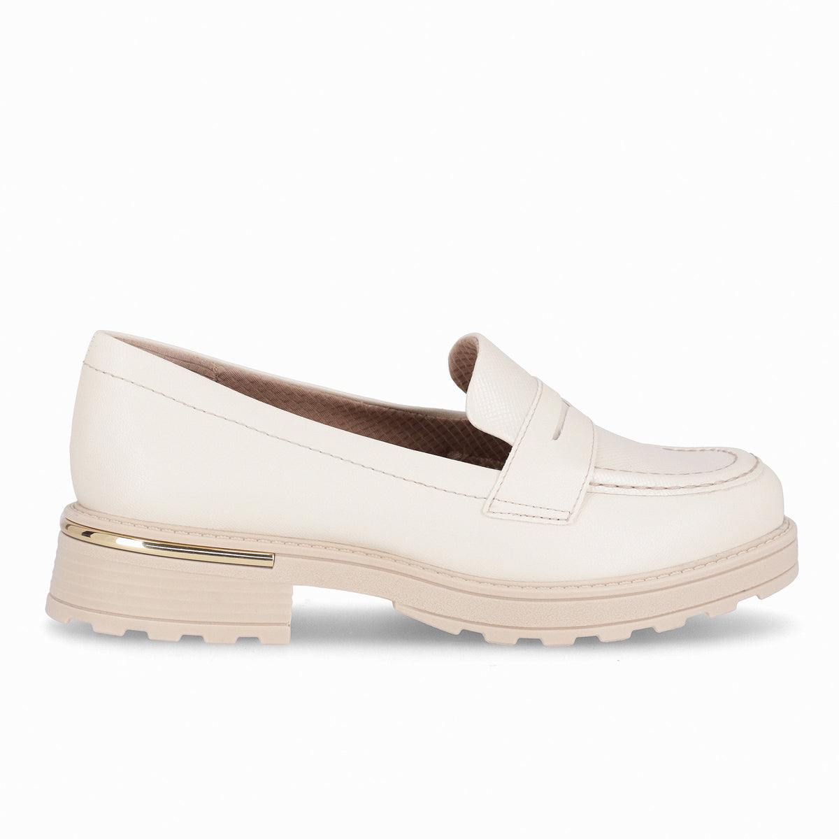 Mocasín Mujer Crema/Snake Gisa Piccadilly