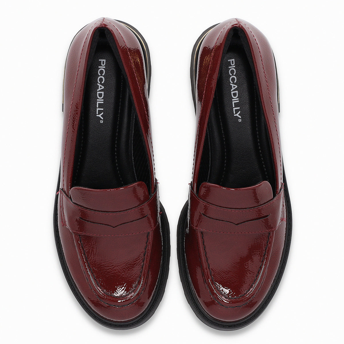 Mocasin Mujer Burdeo/Charol Gisa Piccadilly