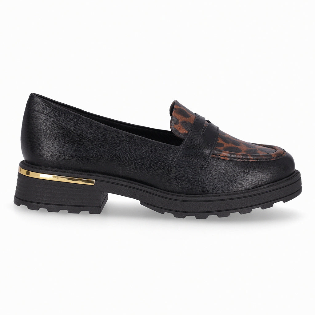 Mocasin Mujer Animal Print Gisa Piccadilly