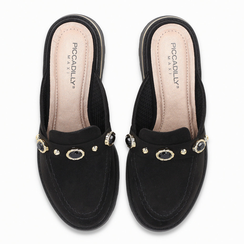 Zueco Mujer Negro Gisa Piccadilly