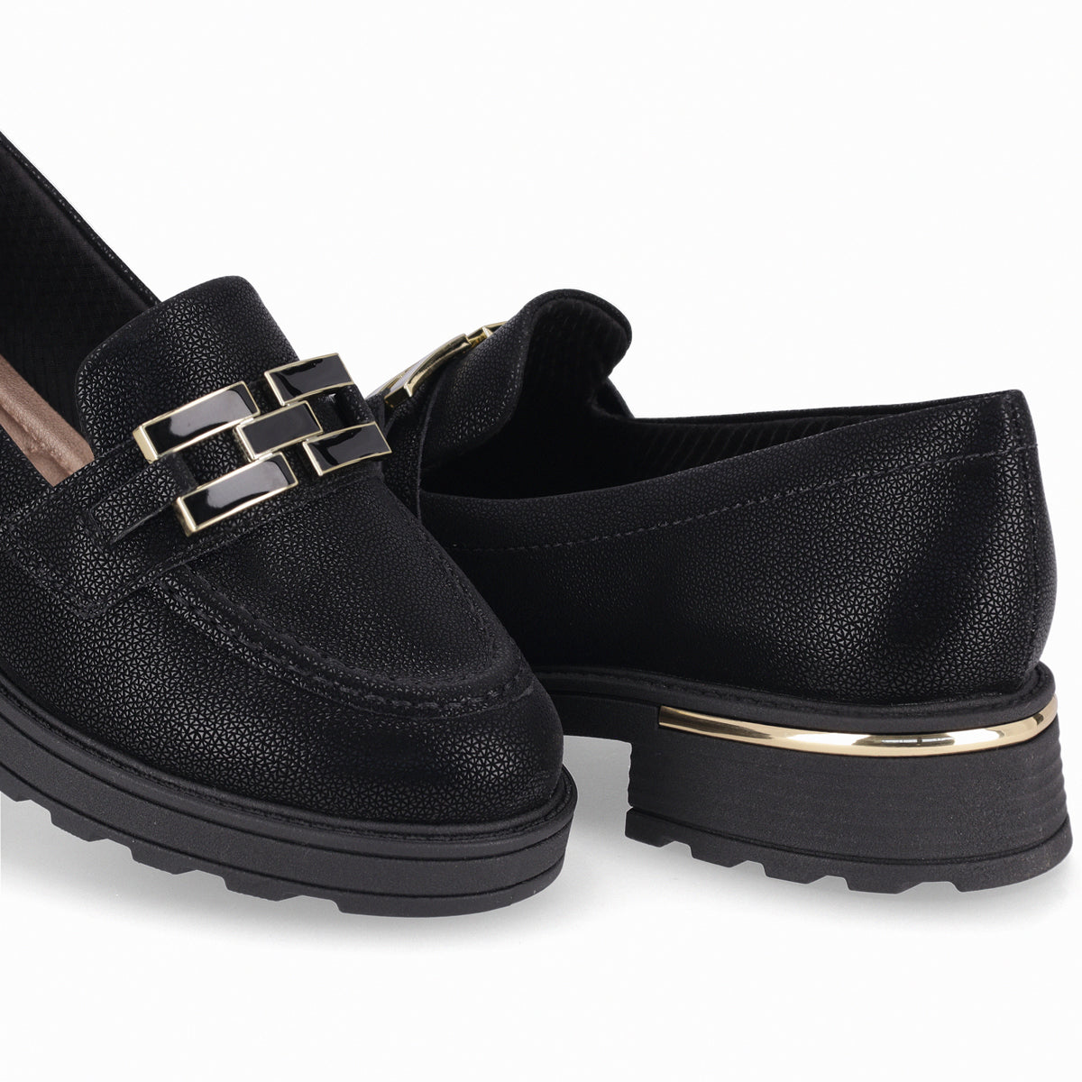 Mocasin Mujer Negro Gisa 002 Piccadilly