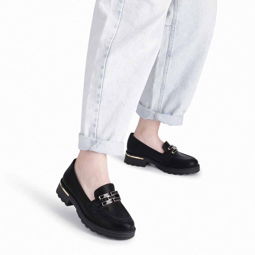 Mocasin Mujer Negro Gisa 002 Piccadilly