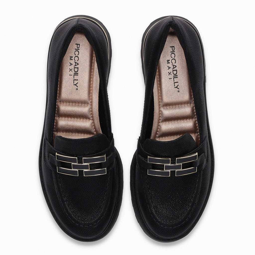 Mocasin Mujer Negro Gisa 002 Piccadilly