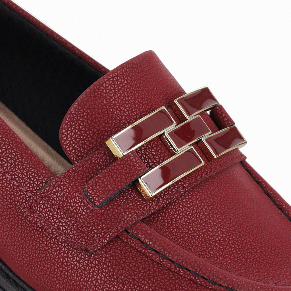 Mocasin Mujer Burdeo Gisa 002 Piccadilly