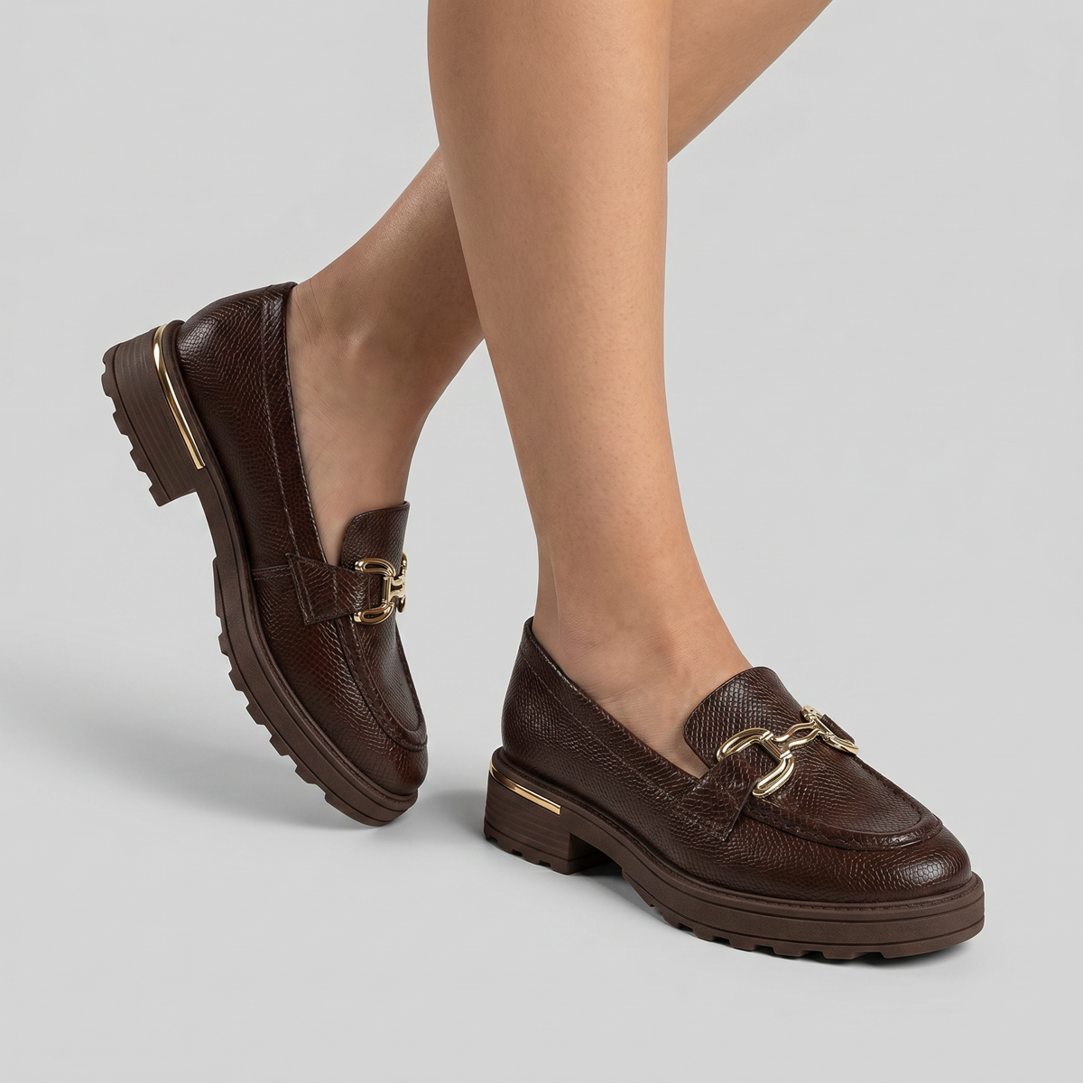 Mocasin Mujer Chocolate Gisa 85 Piccadilly