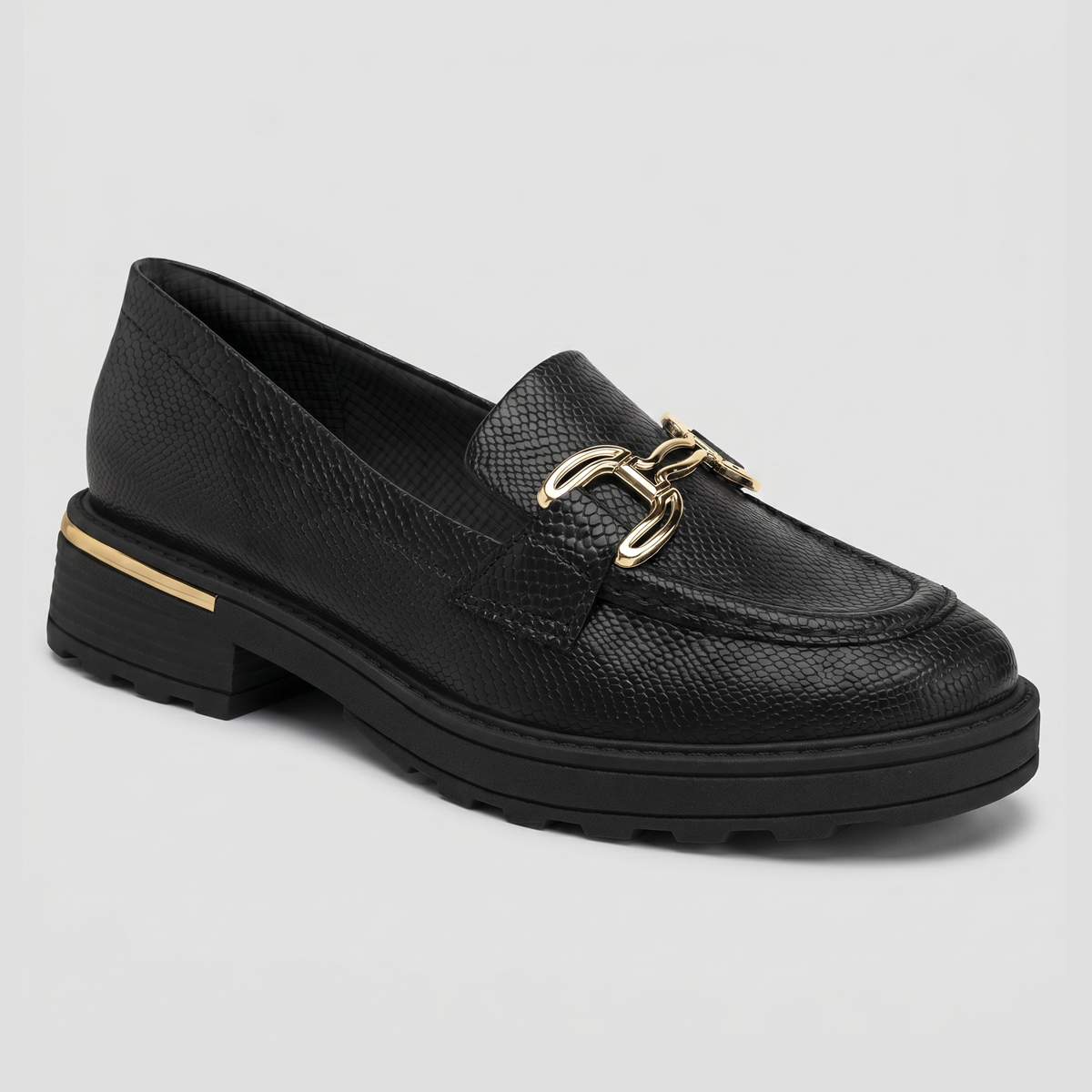 Mocasin Mujer Negro Gisa 85 Piccadilly