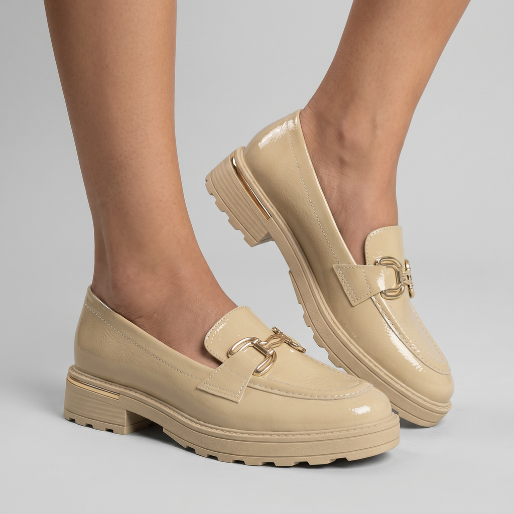 Mocasin Mujer Vainilla Gisa 85 Piccadilly
