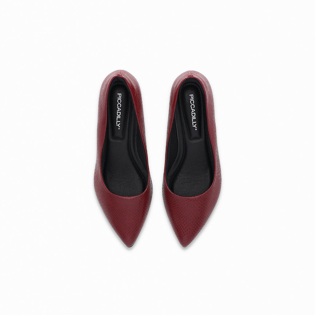 Zapato Mujer Vino/Snake Taci Piccadilly