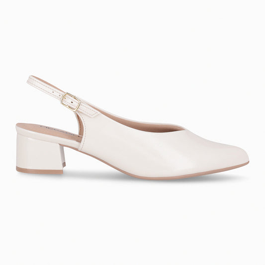 Zapato Mujer Crema/Charol Taci Piccadilly