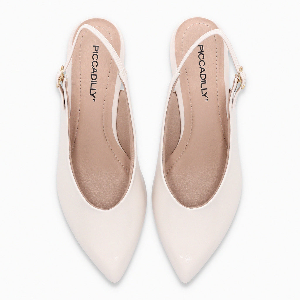 Zapato Mujer Crema/Charol Taci Piccadilly