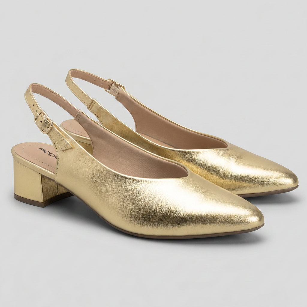 Zapato Mujer Dorado Taci 19 Piccadilly