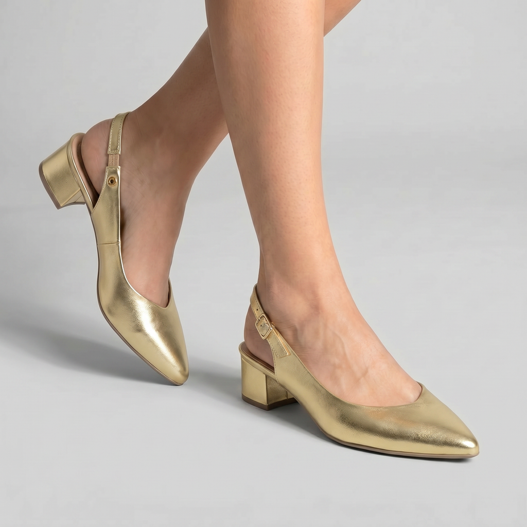Zapato Mujer Dorado Taci 19 Piccadilly