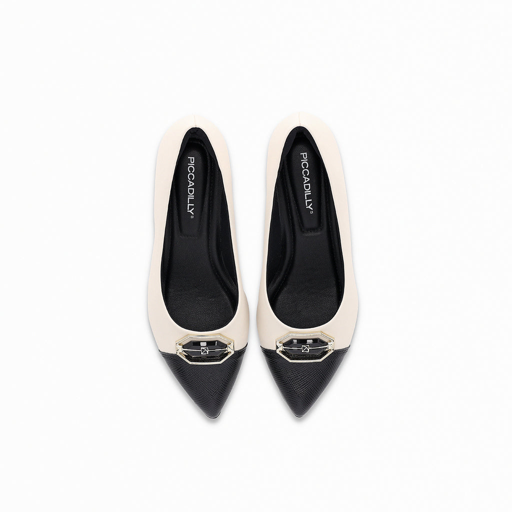 Zapato Mujer Negro/Blanco Taci Piccadilly