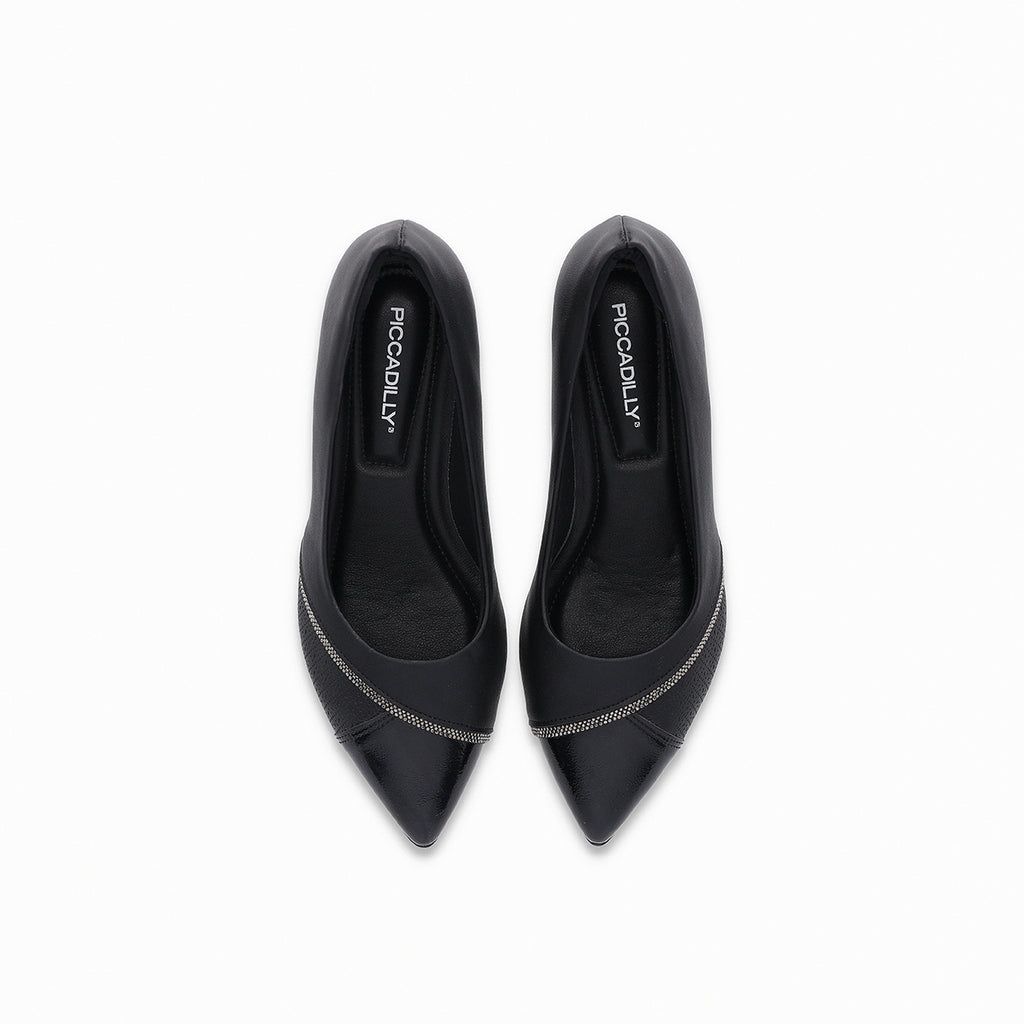 Zapato Mujer Negro/Strass Taci Piccadilly