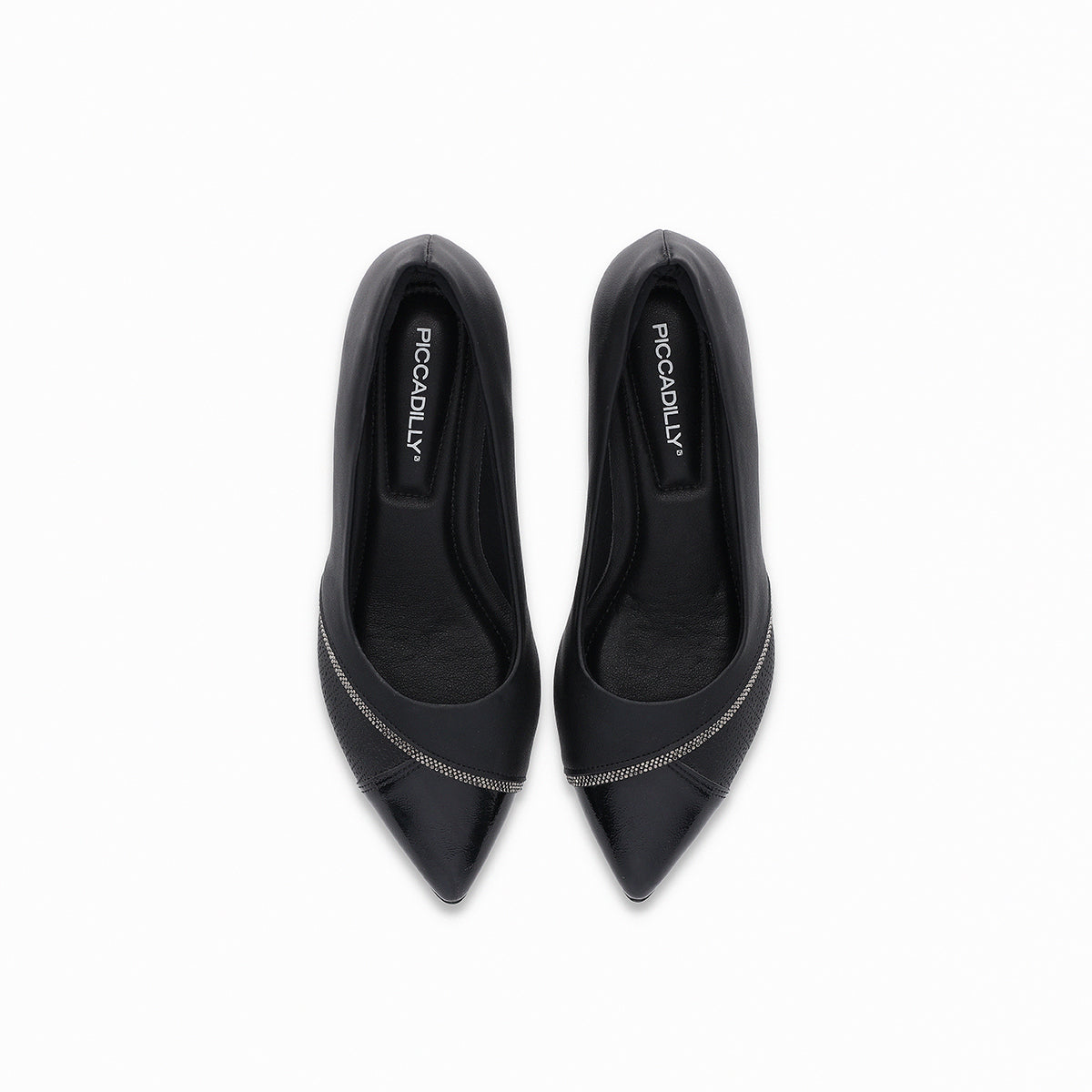 Zapato Mujer Negro/Strass Taci Piccadilly