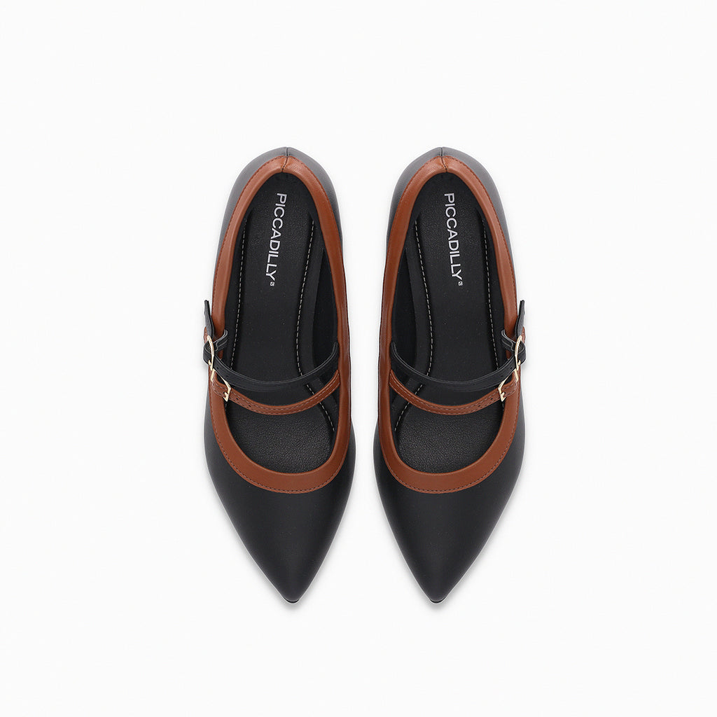 Zapato Taci Café/Negro