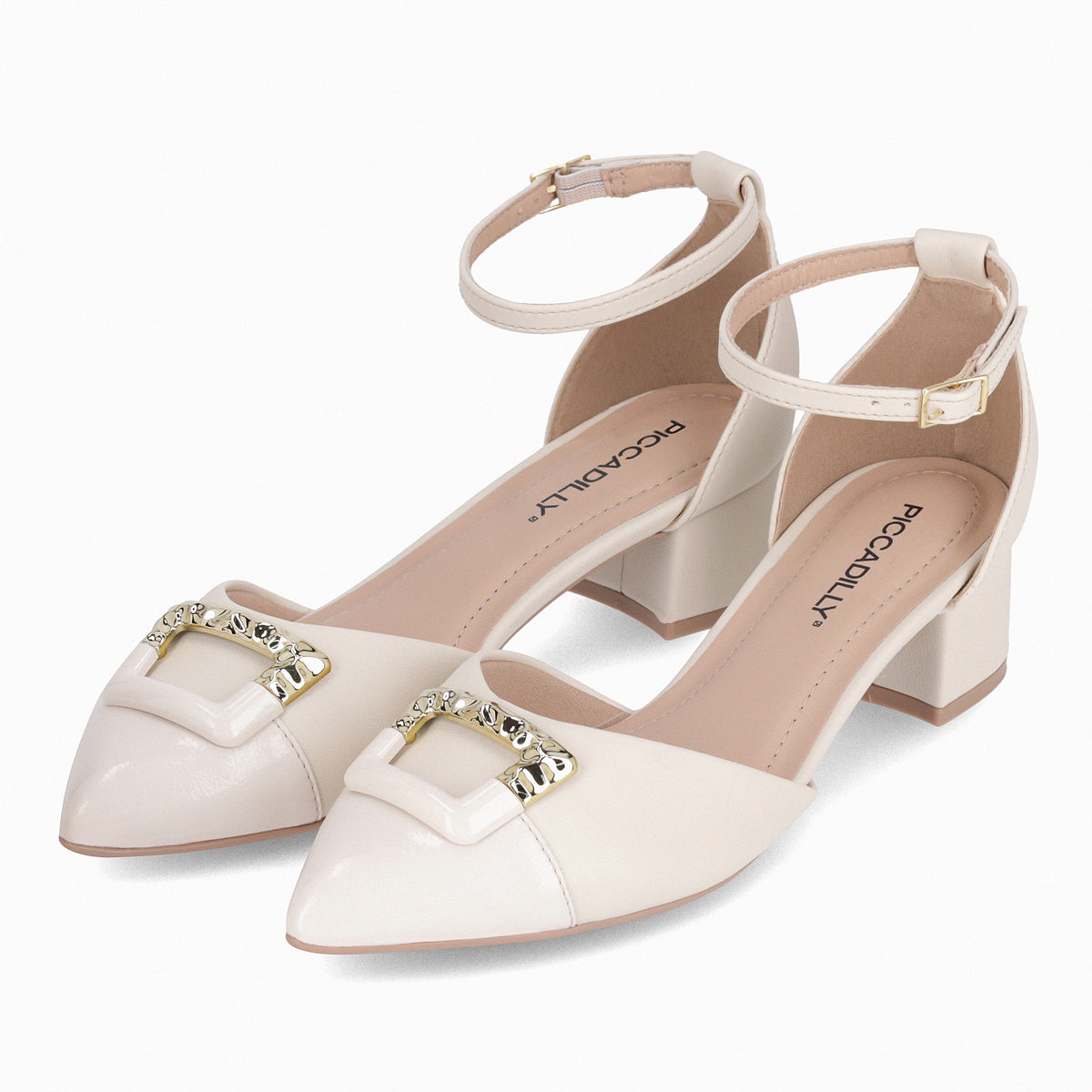 Zapato Mujer Dorado/Crema Taci 81 Piccadilly