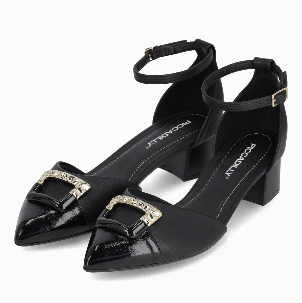 Zapato Mujer Negro/Dorado Taci 81 Piccadilly