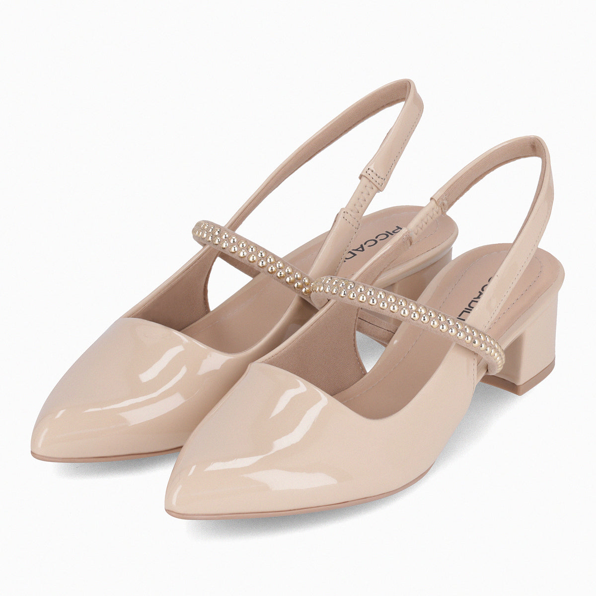 Zapato Mujer Nude/Dorado Taci 84 Piccadilly