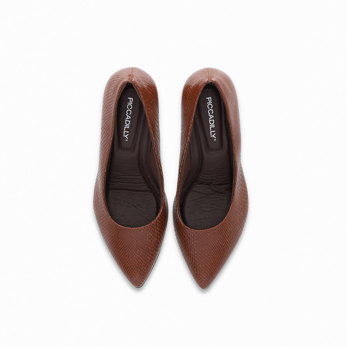 Zapato Mujer Chocolate/Snake  Luiza 442 Piccadilly