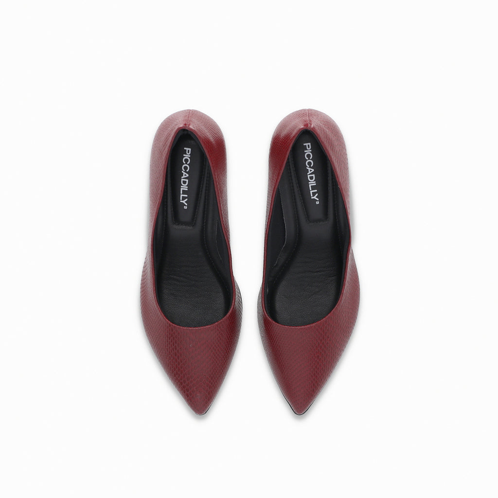 Zapato Mujer Vino/Snake Luiza 442 Piccadilly