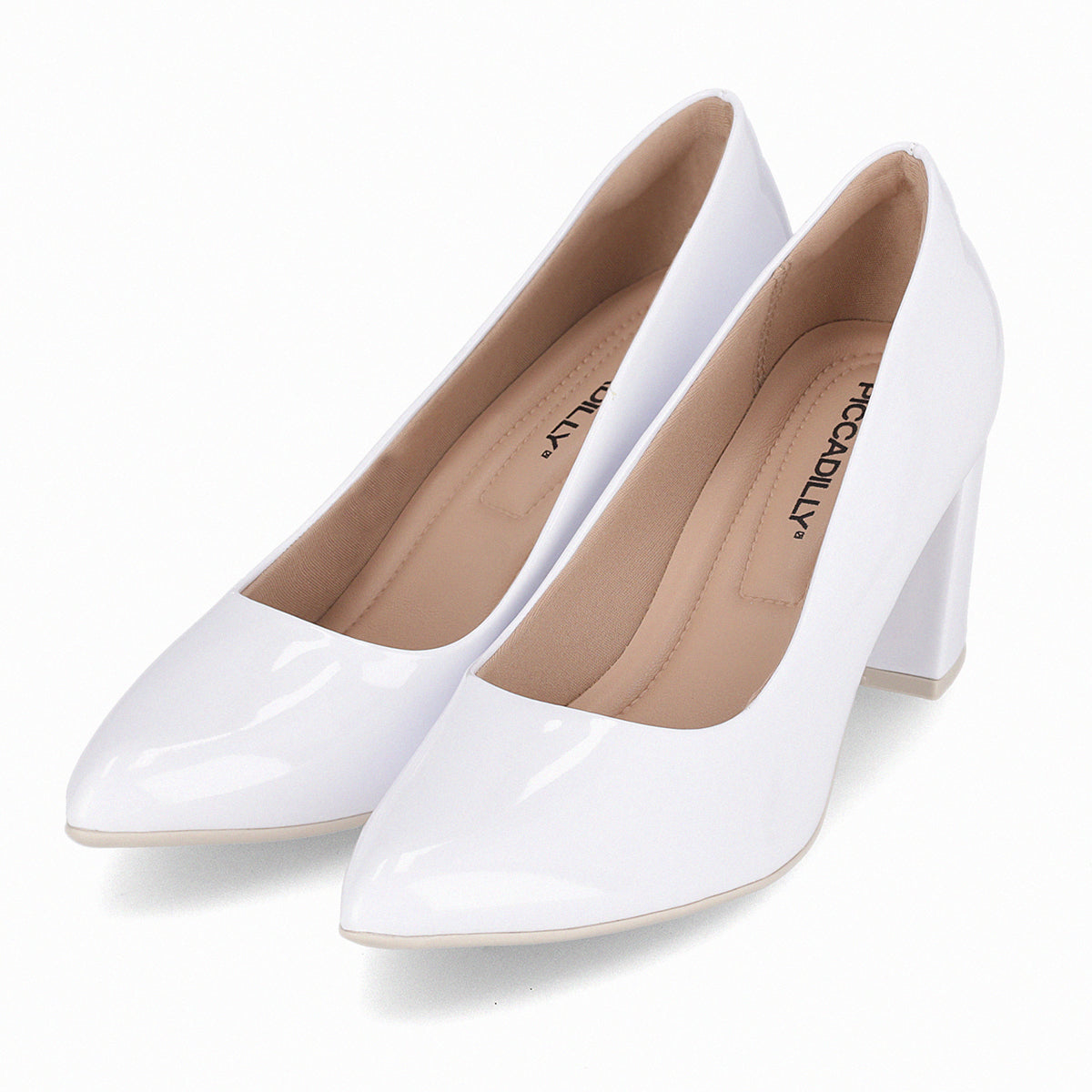 Zapato Mujer Blanco/Charol Luiza Piccadilly