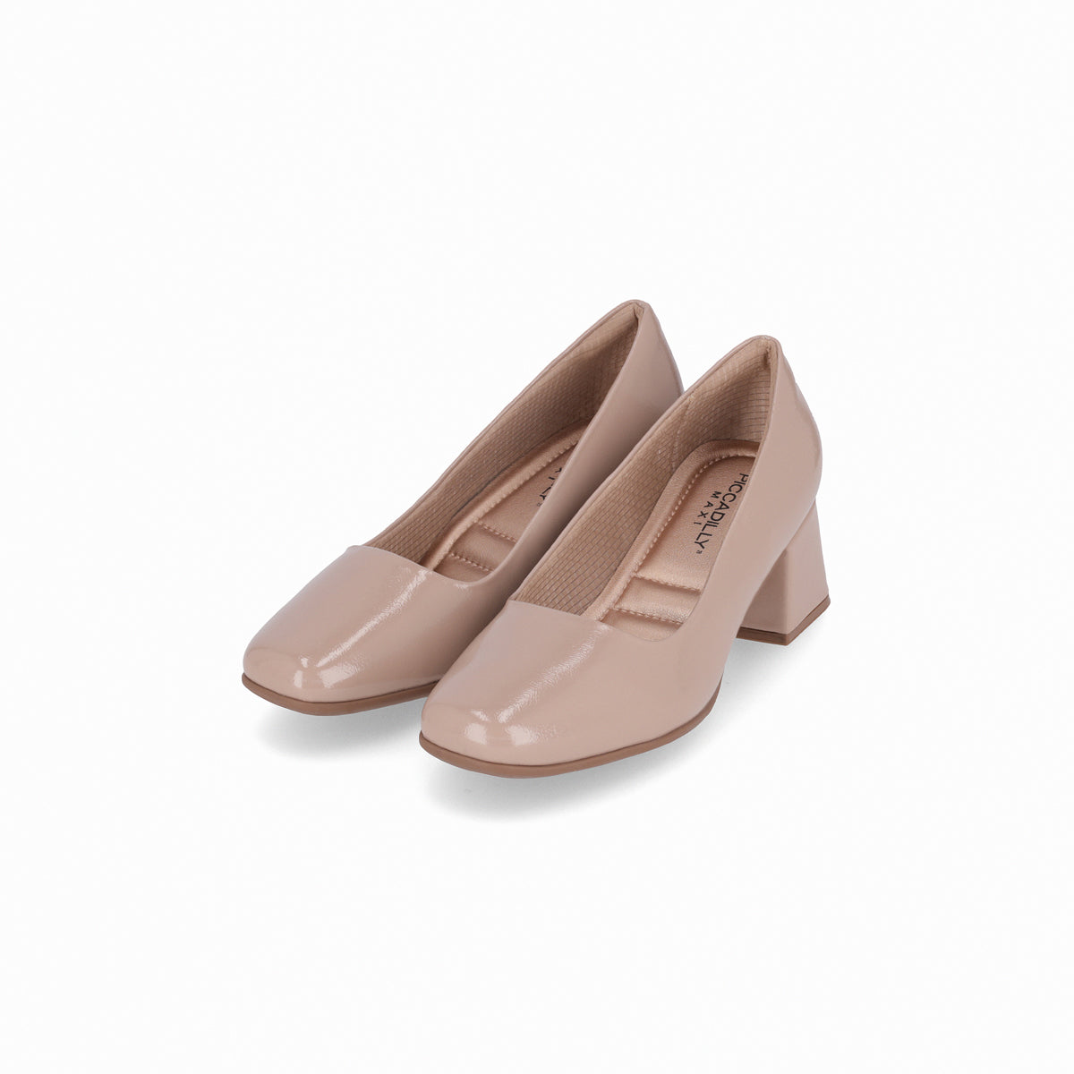Zapato Mujer Nude/Charol Estela Piccadilly