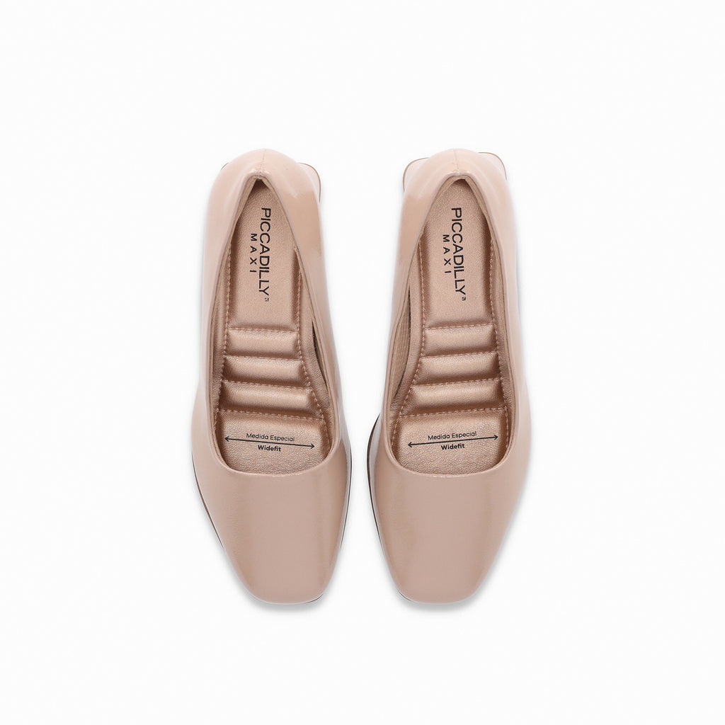 Zapato Mujer Nude/Charol Estela Piccadilly